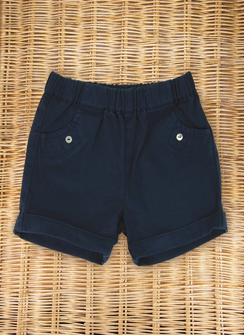 Gabardine Shorts