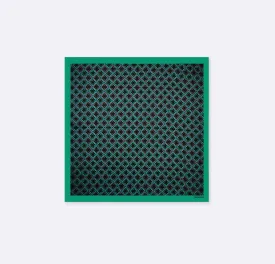 GEOMETRIC PRINT -  SILK POCKET SQUARES