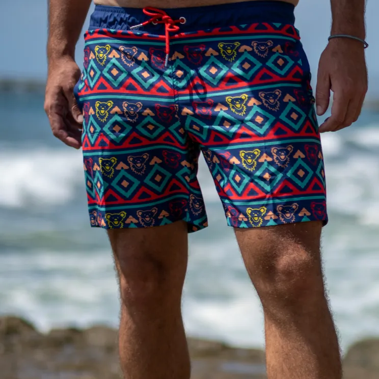 Grateful Dead | Swim Trunk | Neon Bear