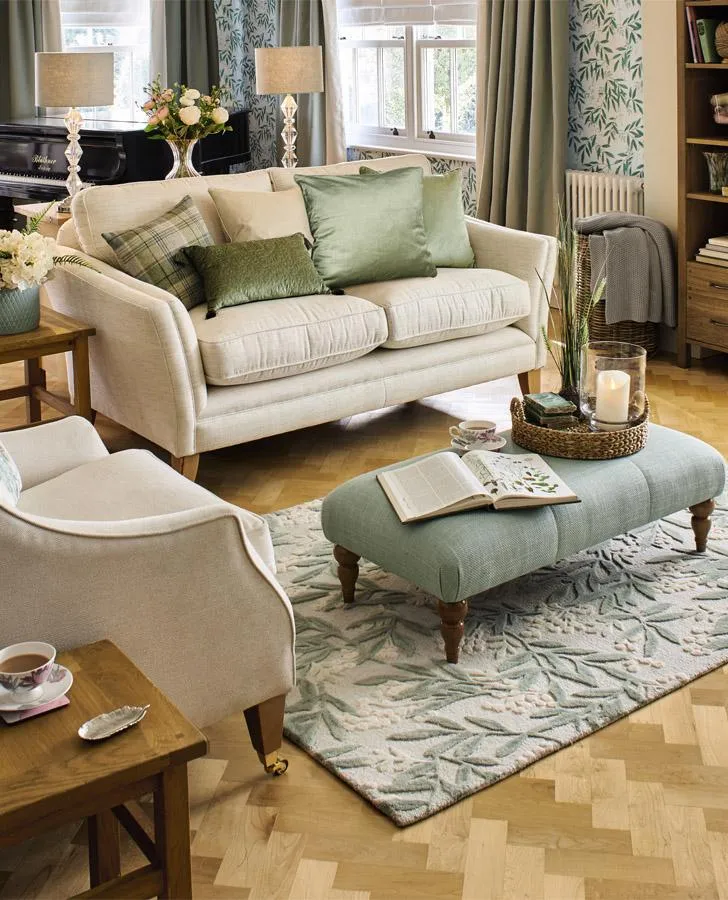 Greendale Pale Green Rug