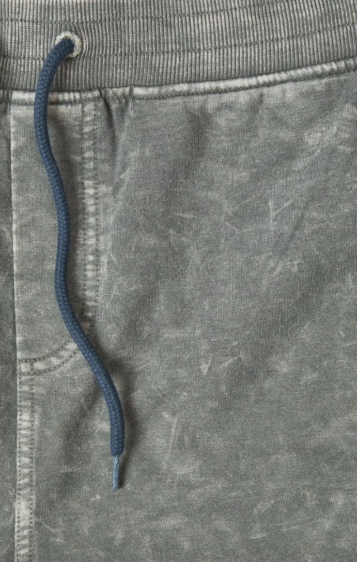 Grey Acid-Washed Short