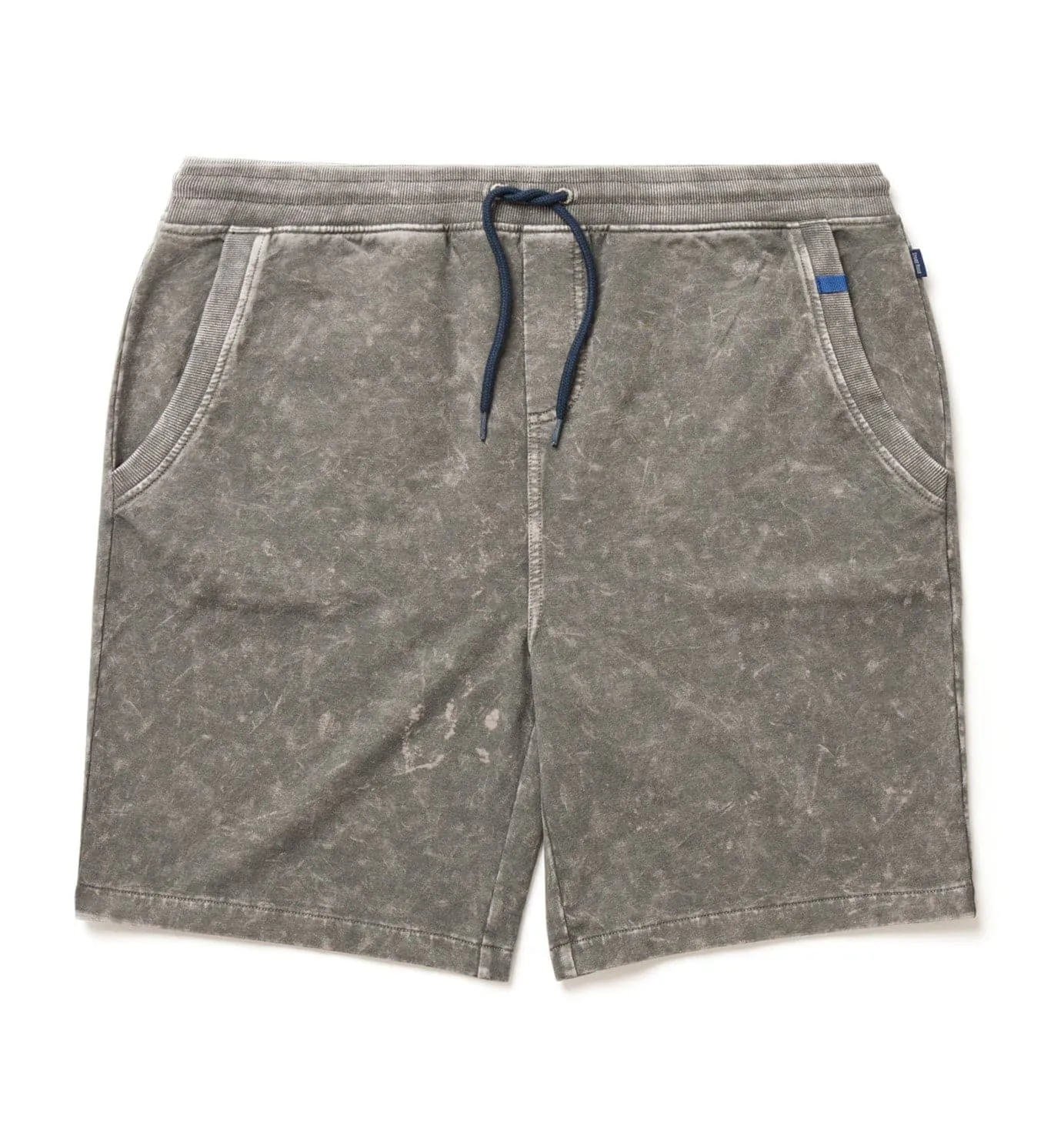 Grey Acid-Washed Short