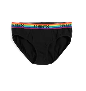 Iconic Briefs - Black Rainbow