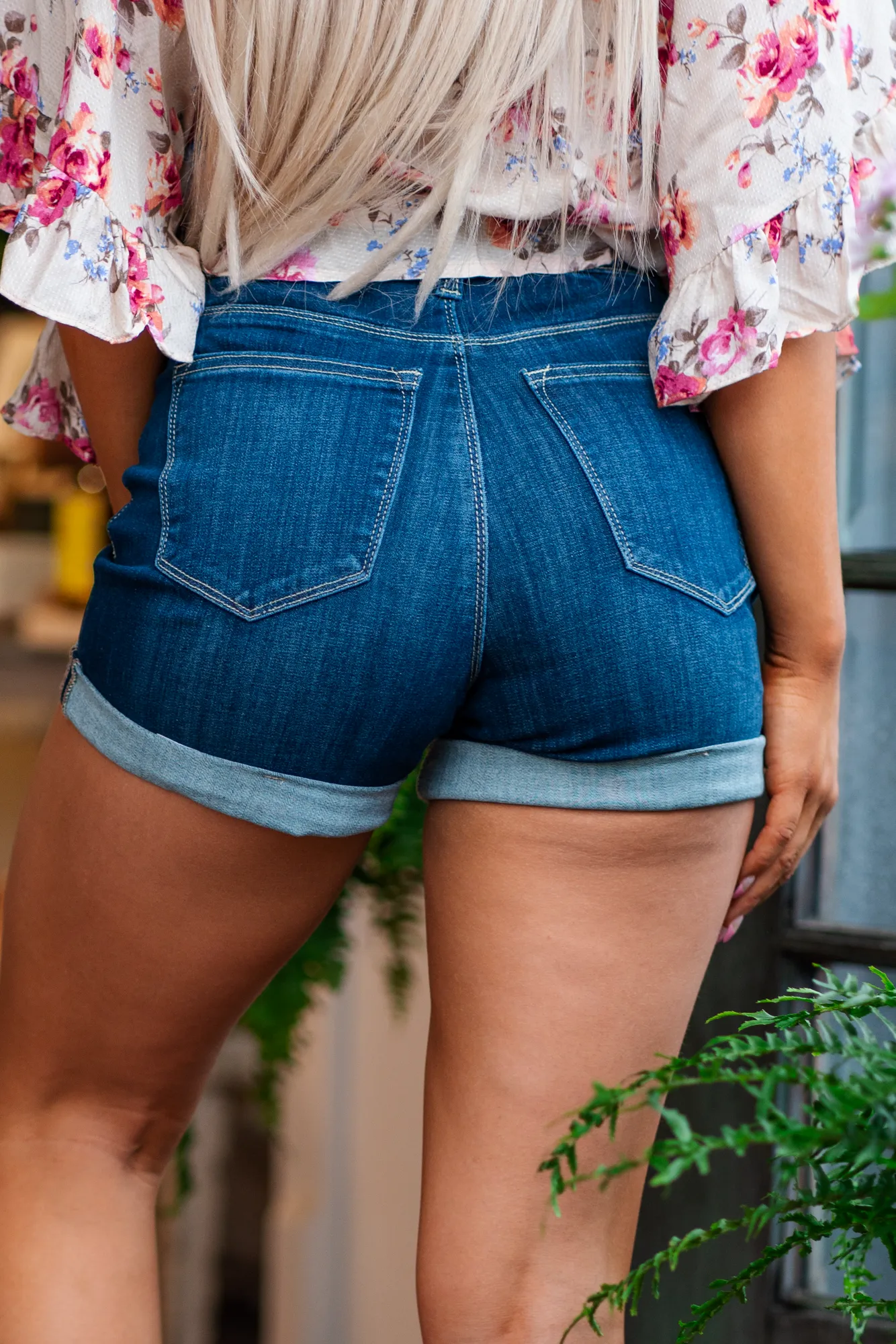 Isla Pull On High Rise Shorts