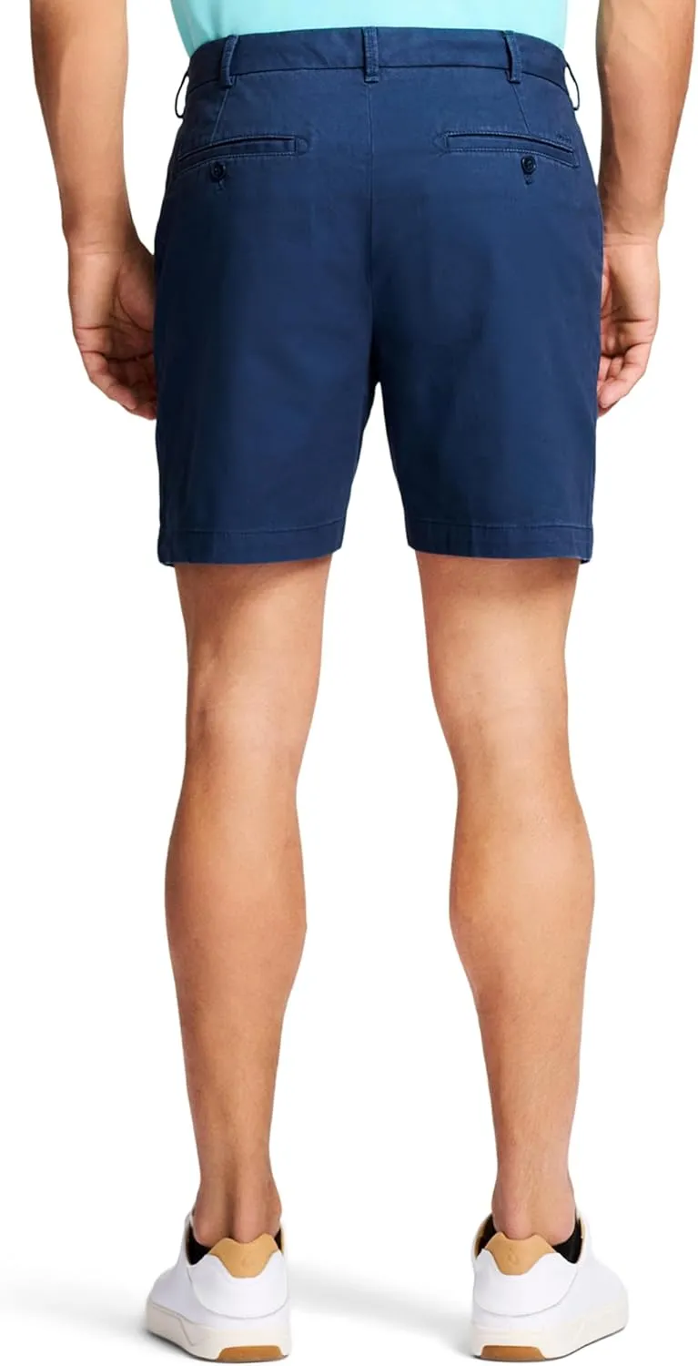 IZOD Men's Saltwater Stretch 7" Chino Short