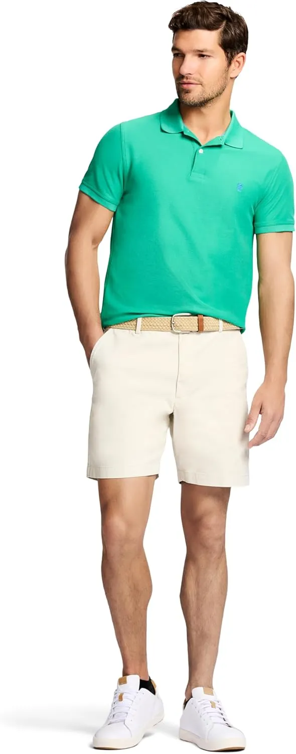 IZOD Men's Saltwater Stretch 7" Chino Short