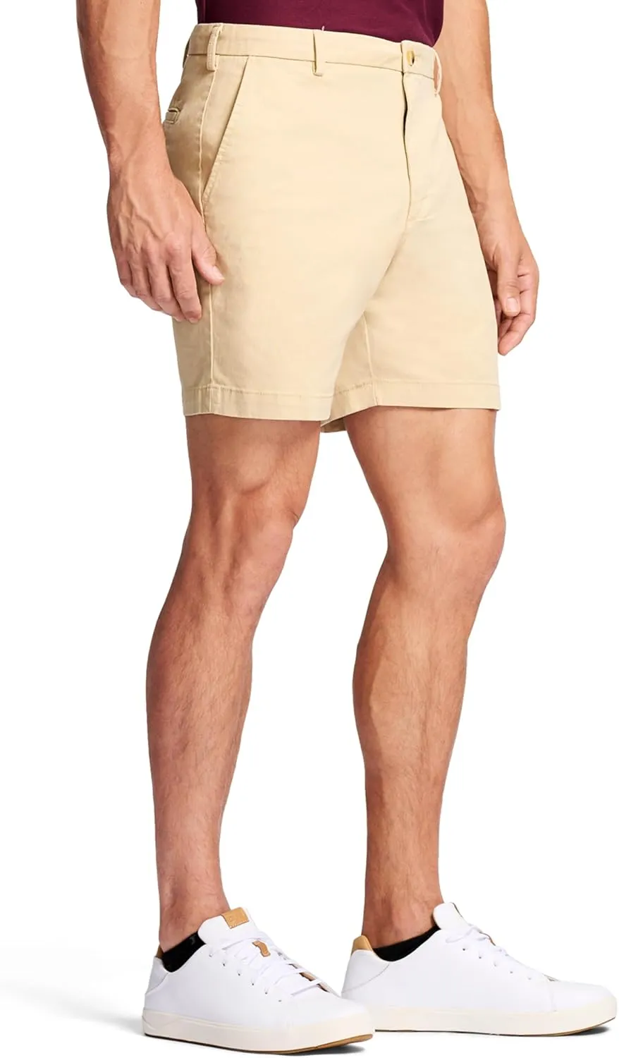 IZOD Men's Saltwater Stretch 7" Chino Short