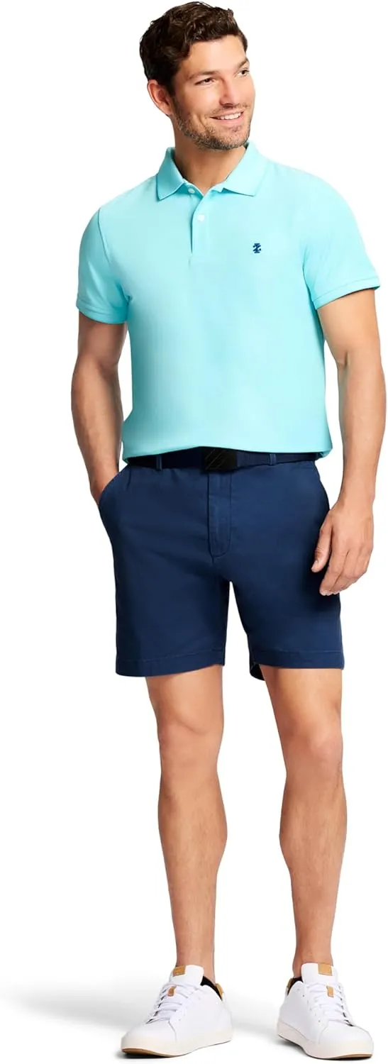 IZOD Men's Saltwater Stretch 7" Chino Short