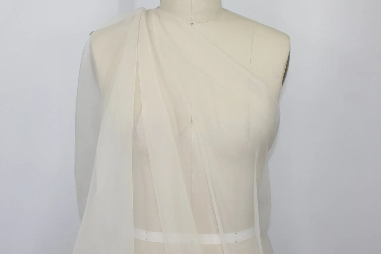 Japanese Poly Organza - Peach Shadow