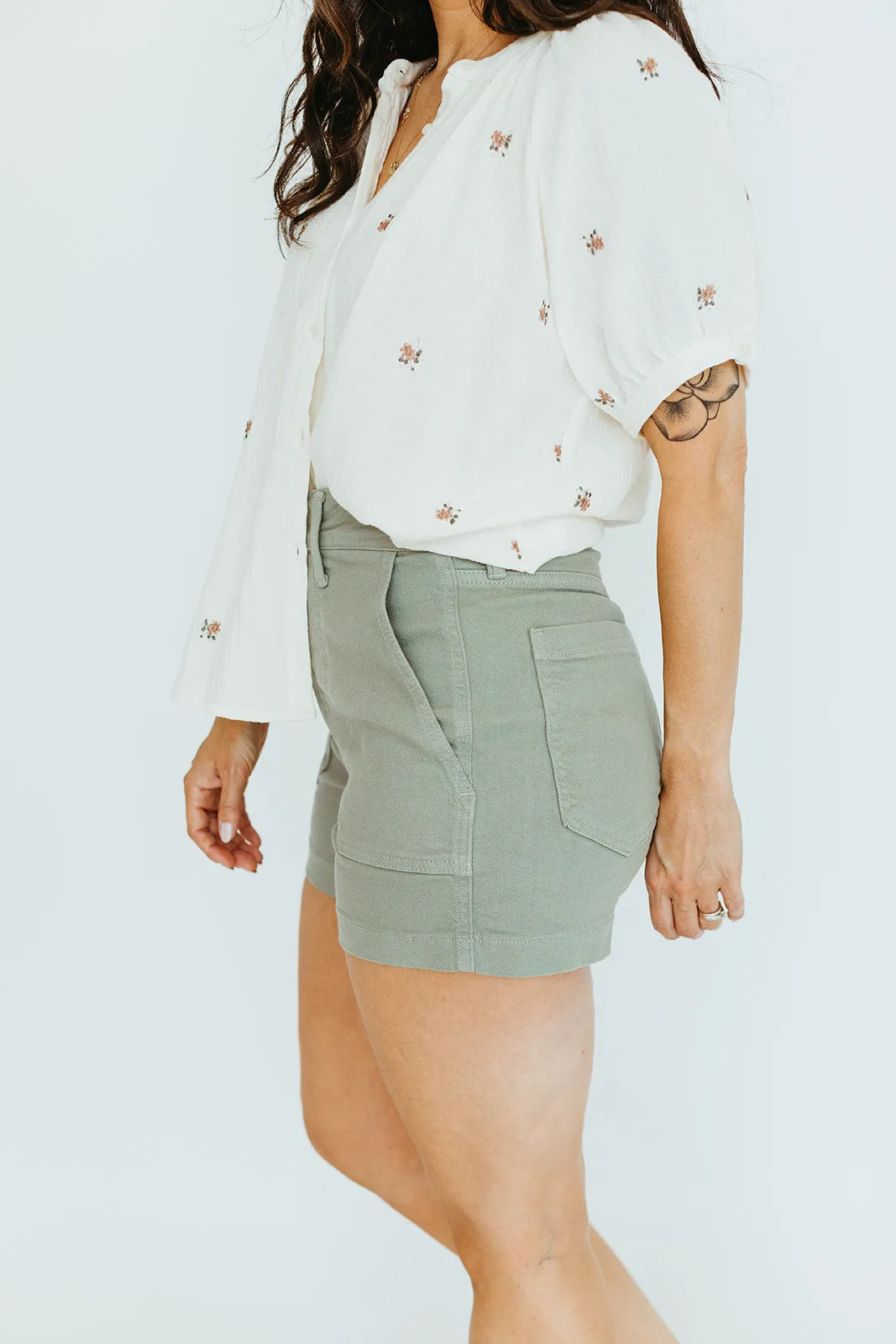 Joan Patch Pocket Shorts