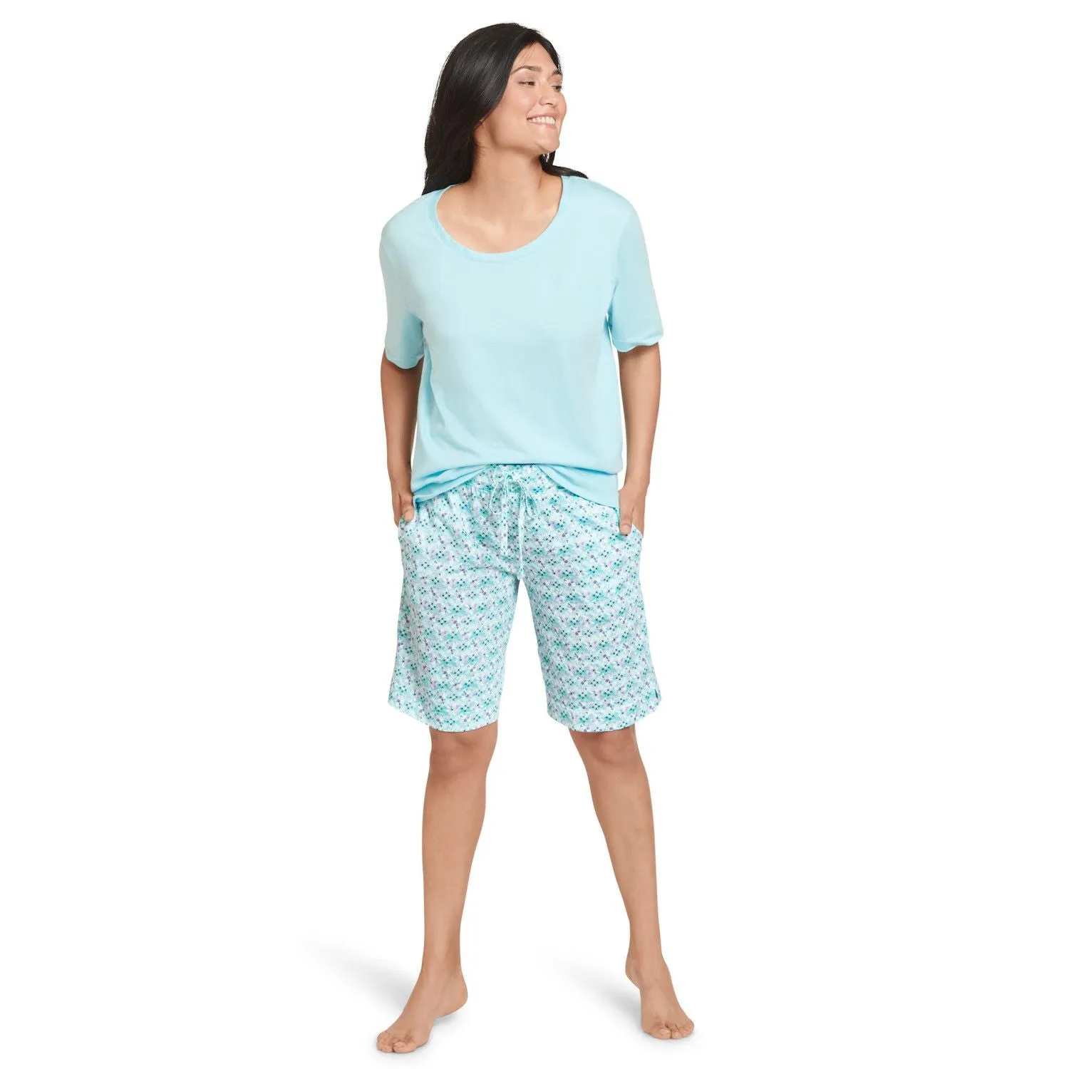 Jockey Everyday Essentials Jockey Plus Size Bermuda Pajama Shorts