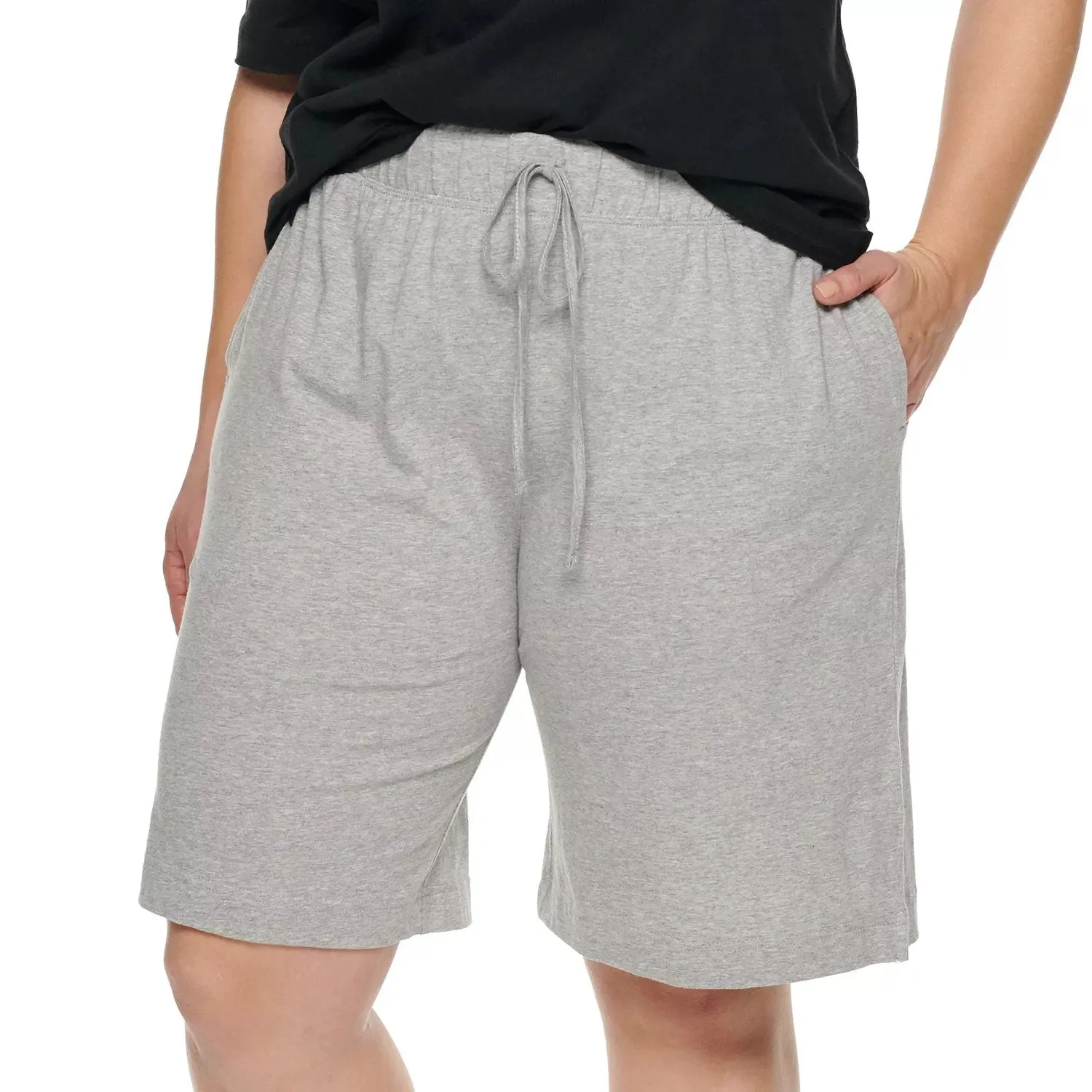 Jockey Everyday Essentials Jockey Plus Size Bermuda Pajama Shorts