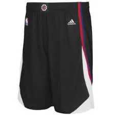 Los Angeles Clippers Adidas Black Youth NBA Shorts