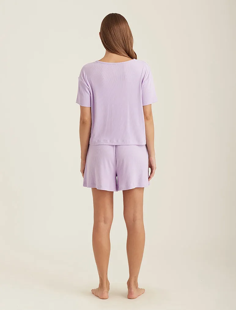Luxe Rib Soft Touch Tee