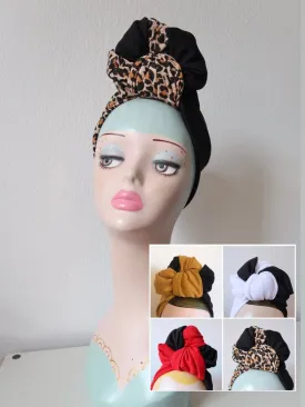 Made To Order: DUO DESIGN Vintage Style Headband with Colour Choice