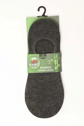 MEN'S 2PAIRS BAMBOO INVISIBLE SOCKS