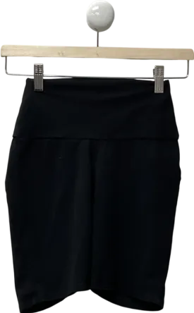 Mint Velvet High Waisted Black Cycling Shorts UK S
