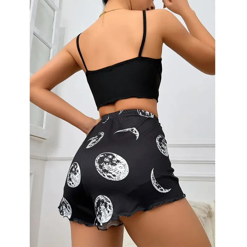 'Moon Child' Black Moon 2 Piece Set
