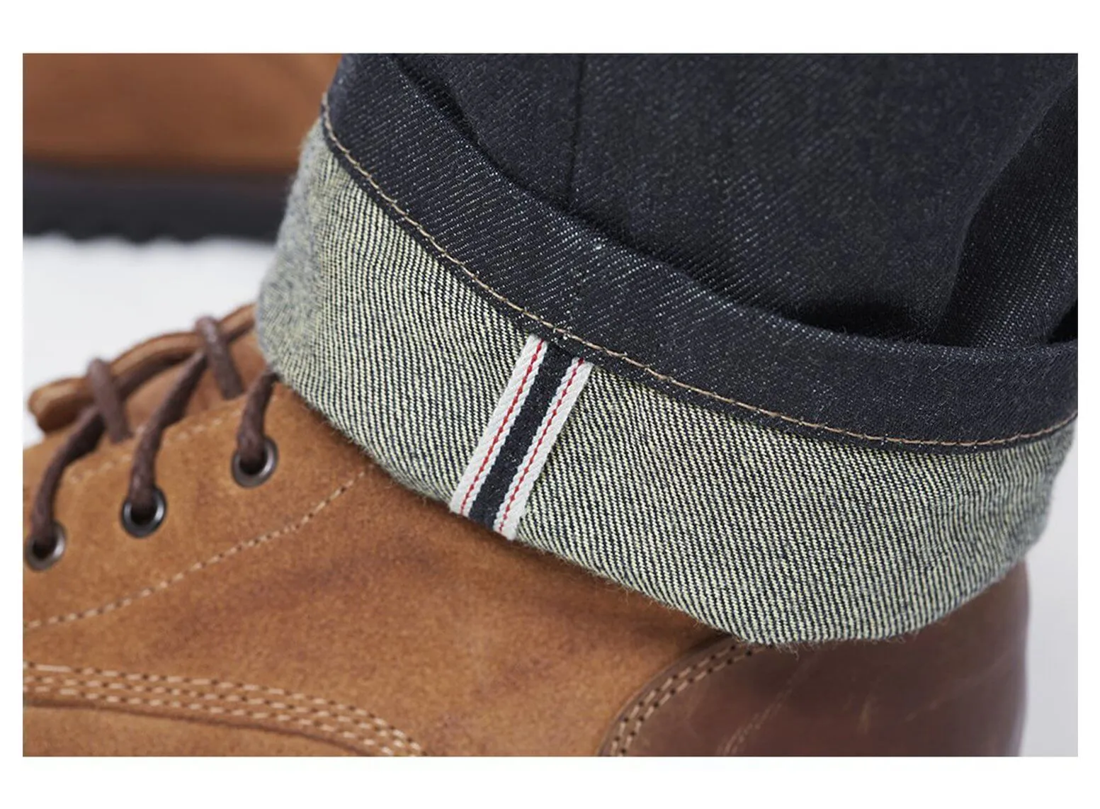 "GREASY" SELVEDGE PANTS