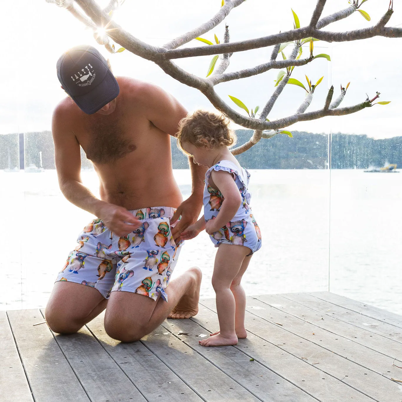 Swimming Pals Men's Boardshorts