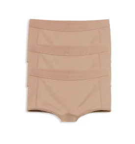 Tucking Boy Shorts 3-Pack - X= Chai