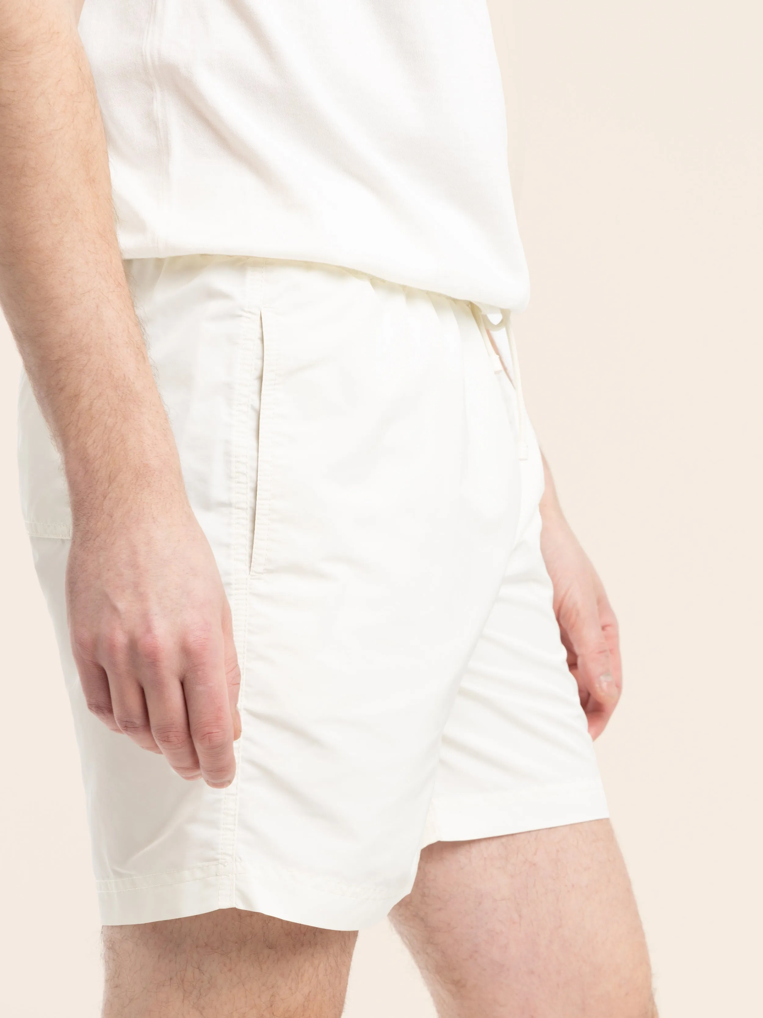 White Swim Shorts