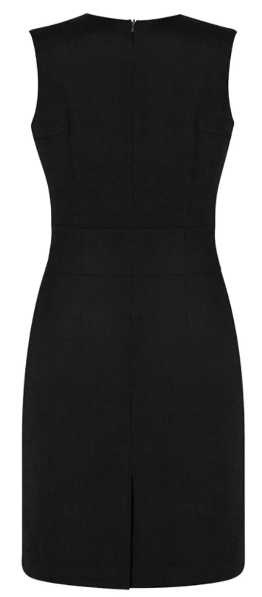 WOMENS SLEEVELESS V NECK DRESS  30121