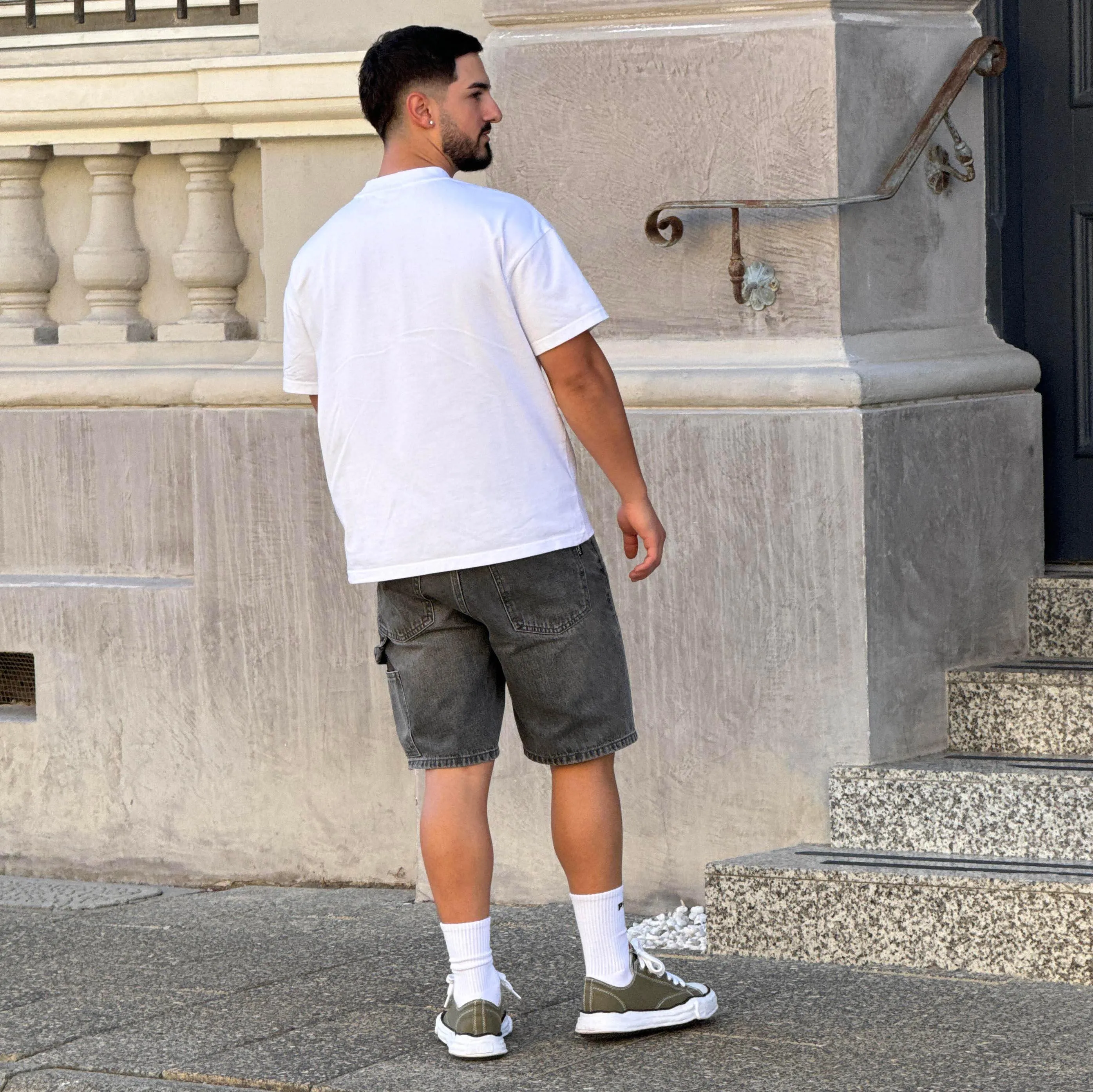 Workman Shorts - Washed Grey